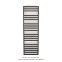Kadrane Spa EC, Brown Quartz, 588W, H 1507 mm / L 450 mm, robinet couleur