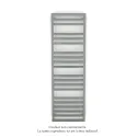 Kadrane Spa EC, Titane, 588W, H 1507 mm / L 450 mm, robinet couleur