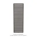 Kadrane EC, couleur Brown Quartz, 966W, H 1835 mm / L 600 mm robinet couleur
