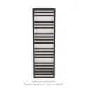 Kadrane Spa EC, Dark Brown, 588W, H 1507 mm / L 450 mm, robinet couleur