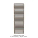 Kadrane EC, couleur Beige Grey, 966W, H 1835 mm / L 600 mm robinet couleur