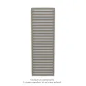 Kadrane EC, couleur Concrete Grey, 966W, H 1835 mm / L 600 mm robinet couleur