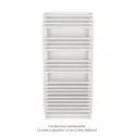Cala Symétrique EC racc.centré, couleur Light Beige, 612W, H1161mm / L496mm