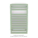 Kadrane Spa EC, Pastel Green, 332W, H 803 mm / L 450 mm, robinet couleur