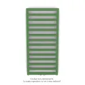 Kadrane EC, couleur Reseda Green, 380W, H 971 mm / L 400 mm robinet couleur