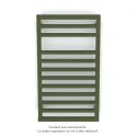 Kadrane Spa EC, Olive Green, 332W, H 803 mm / L 450 mm, robinet couleur