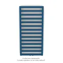 Kadrane EC, couleur Gentian Blue, 380W, H 971 mm / L 400 mm robinet couleur