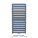 Kadrane EC, couleur Pigeon Blue, 380W, H 971 mm / L 400 mm robinet couleur