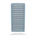 Kadrane EC, couleur Pastel Blue, 380W, H 971 mm / L 400 mm robinet couleur