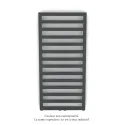 Kadrane EC, couleur Black Matt, 380W, H 971 mm / L 400 mm robinet couleur