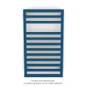 Kadrane Spa EC, Gentian Blue, 332W, H 803 mm / L 450 mm, robinet couleur