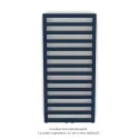 Kadrane EC, couleur Sapphire Blue, 380W, H 971 mm / L 400 mm robinet couleur