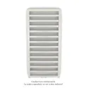 Kadrane EC, couleur White Quartz, 380W, H 971 mm / L 400 mm robinet couleur