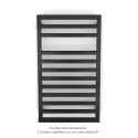 Kadrane Spa EC, Volcanic, 332W, H 803 mm / L 450 mm, robinet couleur
