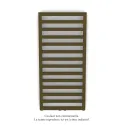Kadrane EC, couleur Bronze, 380W, H 971 mm / L 400 mm robinet couleur