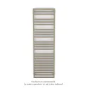 Kadrane Spa EC, Beige Quartz, 851W, H 1827 mm / L 550 mm, robinet couleur
