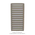 Kadrane EC, couleur Beige Grey, 380W, H 971 mm / L 400 mm robinet couleur