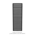 Kadrane EC, couleur Traffic Black, 966W, H 1835 mm / L 600 mm robinet couleur