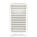Kadrane Spa EC, Edelweiss m., 332W, H 803 mm / L 450 mm, robinet couleur