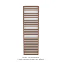 Kadrane Spa EC, Terracotta, 851W, H 1827 mm / L 550 mm, robinet couleur