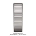 Kadrane Spa EC, Dark Brown, 851W, H 1827 mm / L 550 mm, robinet couleur