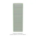 Kadrane EC, couleur Pastel Green, 966W, H 1835 mm / L 600 mm robinet couleur