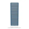 Kadrane EC, couleur Gentian Blue, 966W, H 1835 mm / L 600 mm robinet couleur