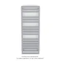 Kadrane Spa EC, Light Jeans, 493W, H 1251 mm / L 450 mm, robinet couleur