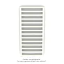 Kadrane EC, couleur Pure White, 380W, H 971 mm / L 400 mm robinet couleur