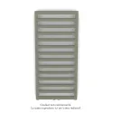 Kadrane EC, couleur Cement Grey, 380W, H 971 mm / L 400 mm robinet couleur