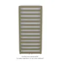 Kadrane EC, couleur Yellow Grey, 380W, H 971 mm / L 400 mm robinet couleur