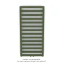 Kadrane EC, couleur Olive Green, 380W, H 971 mm / L 400 mm robinet couleur