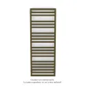 Kadrane Spa EC, Bronze, 694W, H 1507 mm / L 550 mm, robinet couleur