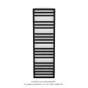 Kadrane Spa EC, Jet Black, 588W, H 1507 mm / L 450 mm, robinet couleur