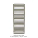 Kadrane Spa EC, Golden Sand, 694W, H 1507 mm / L 550 mm, robinet couleur
