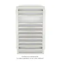 Kadrane Spa EC, White Quartz, 332W, H 803 mm / L 450 mm, robinet couleur