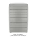 Régate EC Status, couleur Inox Look, 433W, H 815 mm / L 500 mm