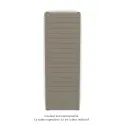 Régate EC Status, couleur Concrete Grey, 766W, H 1481 mm / L 500 mm