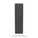 Altima EC vertical, face lisse, Umbra Grey, 1012W, H 2013 mm / L 527 mm