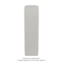 Altima EC vertical, face lisse, Telegrey 4, 1012W, H 2013 mm / L 527 mm