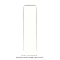 Altima EC vertical, face lisse, Pure White, 1012W, H 2013 mm / L 527 mm