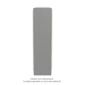 Altima EC vertical, face lisse, Telegrey 2, 1012W, H 2013 mm / L 527 mm