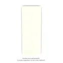 Altima EC V face lisse, couleur Cream, 1872W, H 2013 mm / L 749 mm