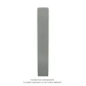 Altima EC V face lisse, couleur Grey Aluminium, 749W, H 2013 mm / L 305 mm