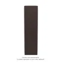 Altima EC vertical, face lisse, Dark Brown, 1012W, H 2013 mm / L 527 mm