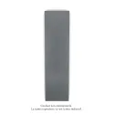 Altima EC vertical, face lisse, Anthracite, 1012W, H 2013 mm / L 527 mm