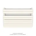 Régate EC, couleur Edelweiss m., 656W, H 666 mm / L 1000 mm