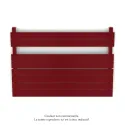 Régate EC, couleur Ruby Red, 656W, H 666 mm / L 1000 mm