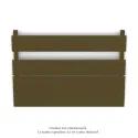 Régate EC, couleur Bronze, 656W, H 666 mm / L 1000 mm