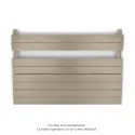 Régate EC, couleur Beige Quartz, 656W, H 666 mm / L 1000 mm